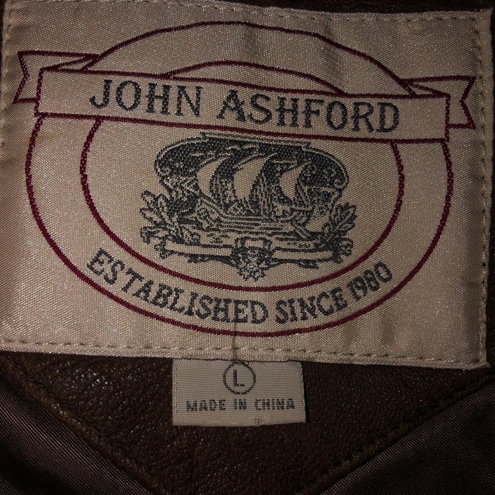 Men’s leather jacket